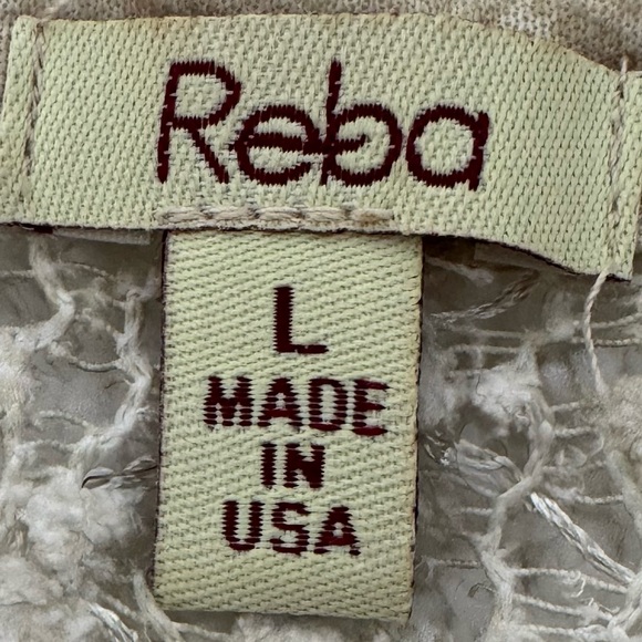 Reba Sequin And Lace Sleeveless Cocktail Dress Made In USA NWOT Large - Picture 7 of 8